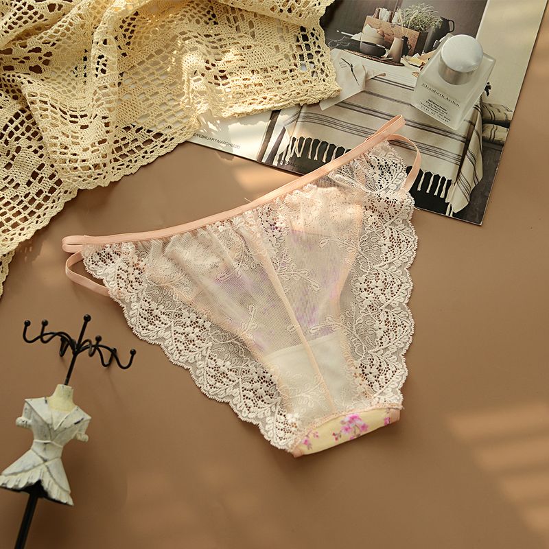 Slip in cotone a rete in pizzo non cavo sexy non forato traspirante ad asciugatura rapida taglia forte HN mm, consegna in un unico pezzo_voghion.com