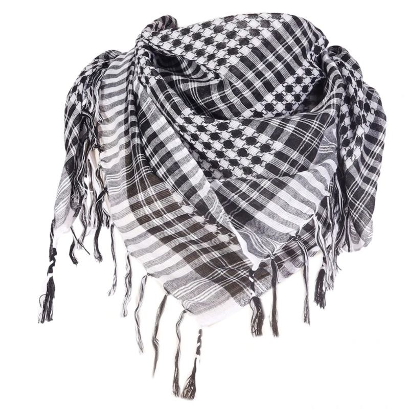 Foulard CS Combat sottile arabo tattico da campeggio all'aperto musulmano quadrato_voghion.com