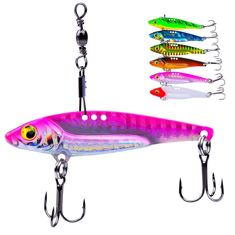 Sometime Gear Laser Vibrating Teaser VIB Lure Freshwater Saltwater Fishing Simulation Bait_voghion.com