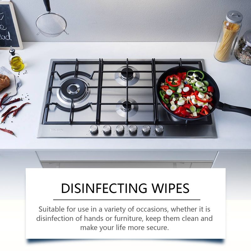 Jakehoe Multi-Surface Cleaning Wipes For Household Kitchen Surfaces Multi-Purpose Household Decontamination Cleaning Wipes_voghion.com