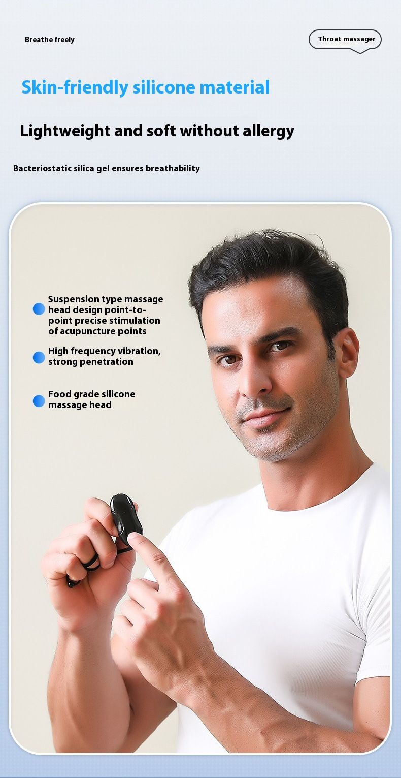 Intelligent Prevent Snoring Anti-Snoring Device Throat Massage Instrument_voghion.com