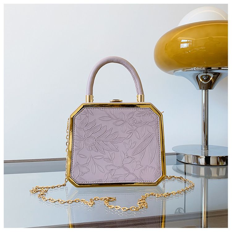 Women's High-End New Fashion Handbag Crossbody Shoulder Evening Versatile Box Bag_voghion.com