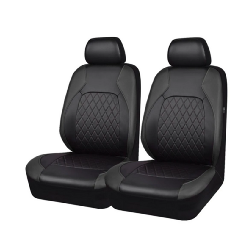 Universal Car Seat Cover Set PU Leather Vehicle Cushion Full Surrounded Protector Pad Anti-Scratch Fit Sedan Suv Pick-up_voghion.com