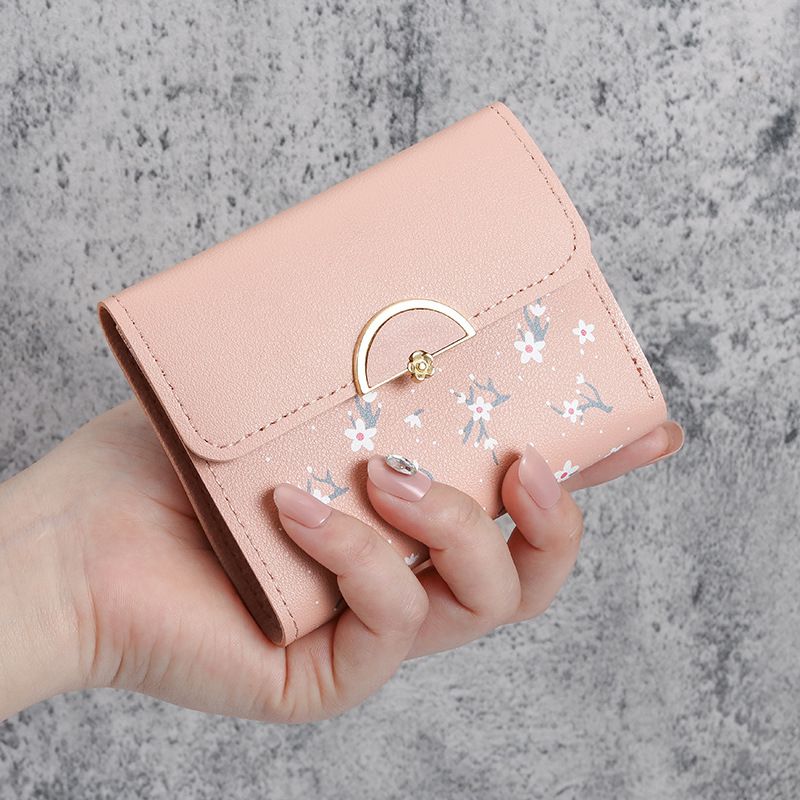 Neue kleine Brieftasche für Damen, kurz, im koreanischen Stil, modisch, faltbar, süße Persönlichkeit, Mini-Mode-Geldbörse_voghion.com