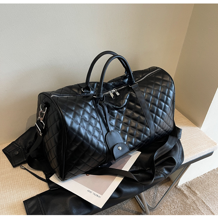 Ny forretningsrejsetaske til mænd med stor kapacitet til at forbedre udseendet, bagagetaske til opbevaring, shopping, sport og fitness til kvinder_voghion.com