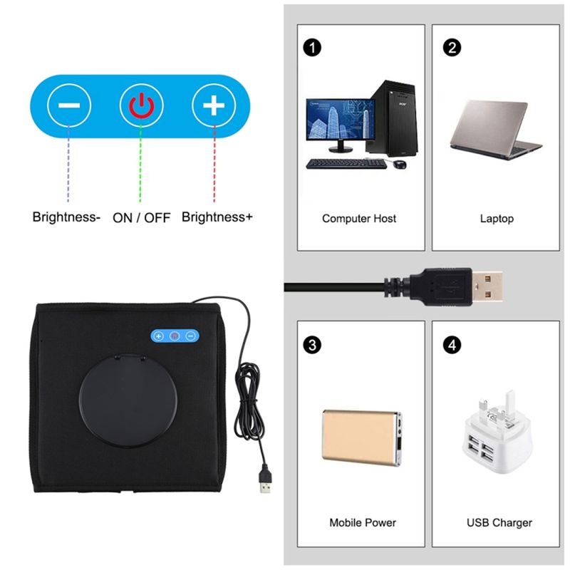 Portable Photo Box Photography Backdrop Room O4O3_voghion.com