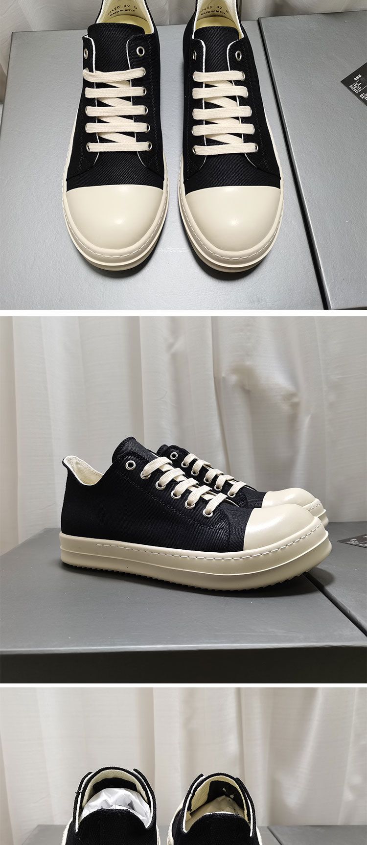 Heren Canvas Ademend Casual Sport Dikke Bodem Studenten Honderd Koppels Veterschoenen Boardschoenen Modieus Dagelijks_voghion.com