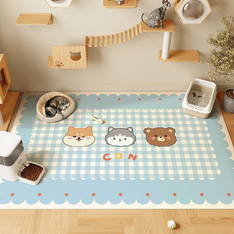 Pet-Specific Waterproof And Urine-Proof PVC Playpen Mat Dog Bed No-Wash No-Clean Non-Slip_voghion.com
