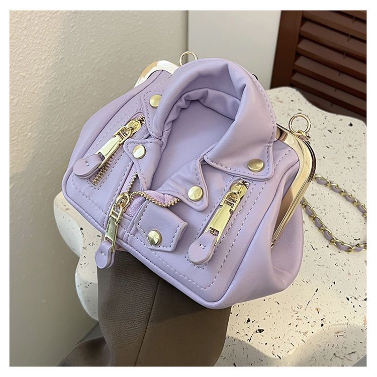 Piccola borsa personalizzata per le donne nel 2022, nuovo design di nicchia, borsa per abbigliamento unica, borsa a tracolla con catena ins alla moda_voghion.com