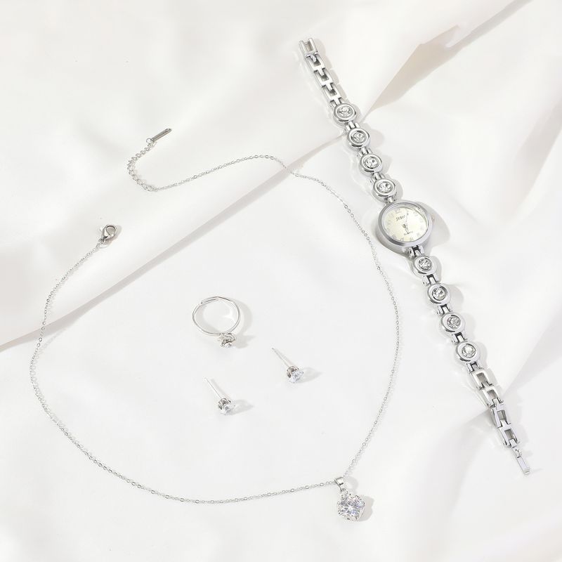 Ladies' Hot Selling Watch Set, Hot Selling Ladies' Quartz Watch, New Style, Trendy And Versatile, Student Casual Watch Calendar_voghion.com