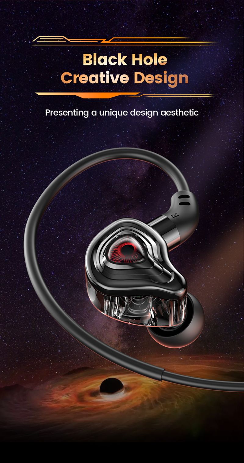 Headset Gamer Headphones In- Ear Wired Earphone HD Noise-canceling Headset Gaming Earbuds With Mic For Phone Laptop_voghion.com