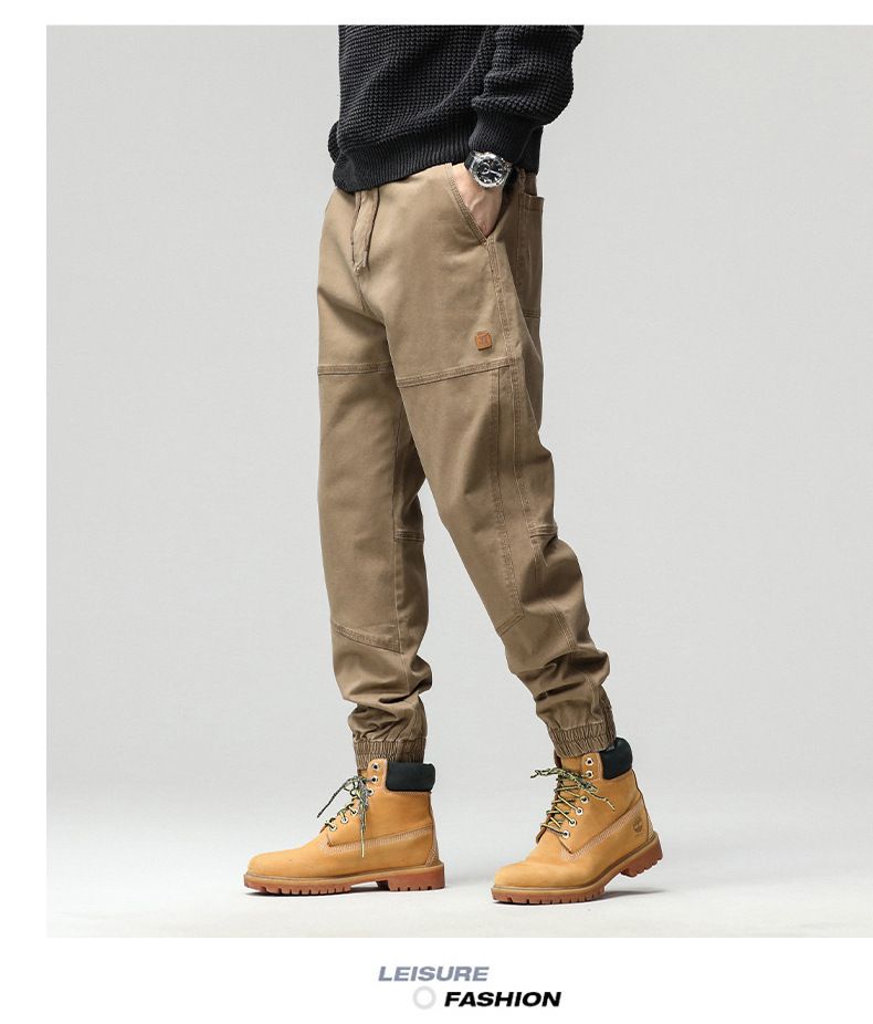 Nuovi prodotti autunno e inverno da uomo American Work, marchio alla moda per l'outdoor, vestibilità ampia sportiva, legatura alla caviglia versatile_voghion.com