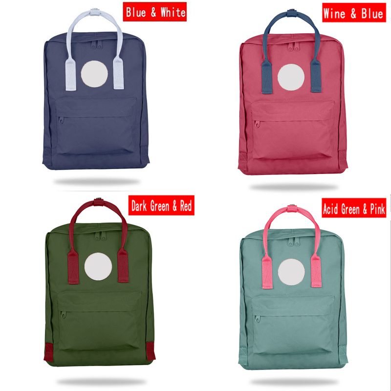 Kanken Classic / Mini Backpack Männer Und Frauen Im Rucksack Für SchulterTravel Wasserdicht Canvas Rucksack Tasche Für Die Schule 7L 16L 20L_voghion.com