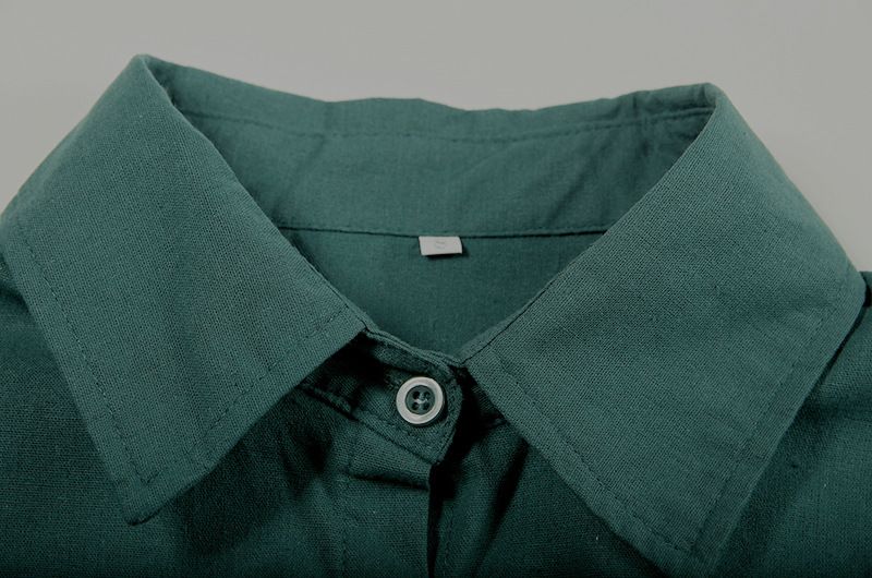 Damenbekleidung Zweiteiliges Set für Damen mit langärmeligem Revers und lässigem Frühlings- und Herbstanzug in einfarbiger Hose mit weitem Bein_voghion.com