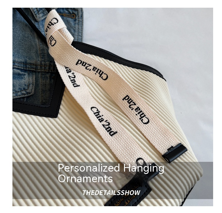 European And American Big Bag 2024 Spring And Autumn New Women's Bag Casual Versatile Canvas Bag Work, Class Commuting Single Shoulder Bag Tote Bag_voghion.com