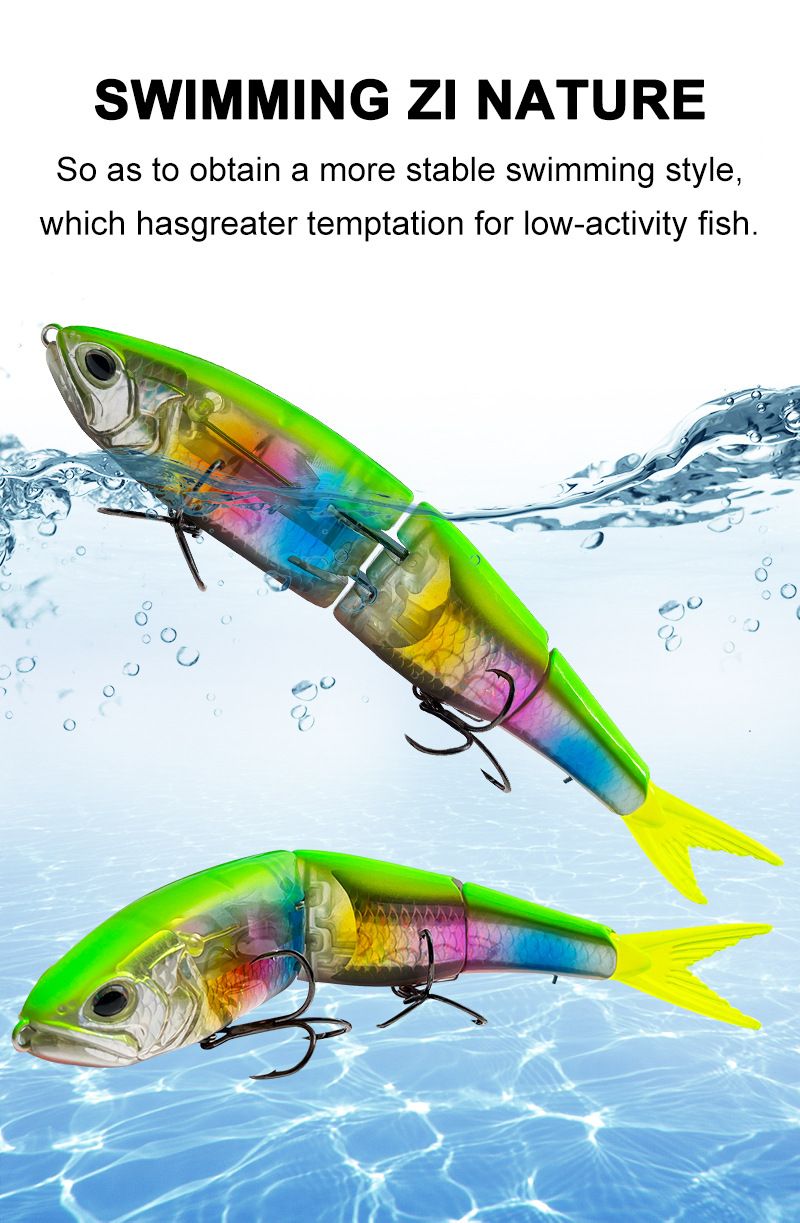New Submersible Multi-Section Minnow Hard Lure Gear Fishing Bait Accessories_voghion.com