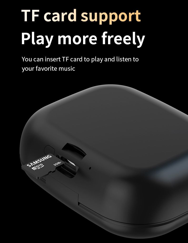 Auriculares inalámbricos A16 con pantalla táctil LED y reducción de ruido_voghion.com