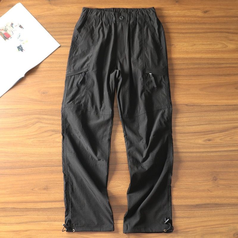 001 Outdoor Cargo Men Loose Straight Casual Long Summer Hiking Quick-Dry American Style Waterproof Fast-Drying Sofhell_voghion.com