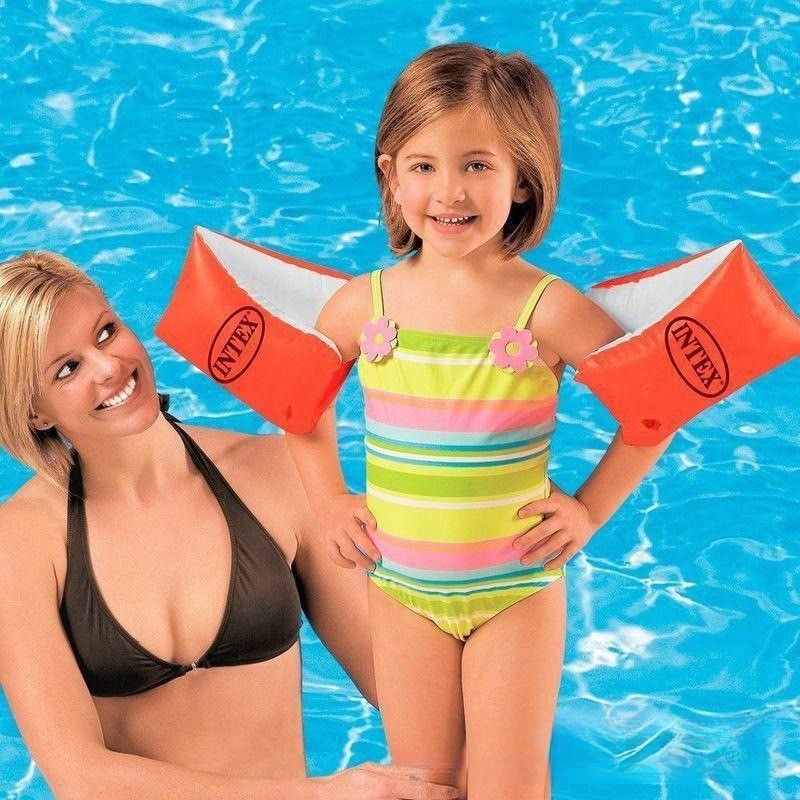Intex Inflatable Swim For Children, Aid, Swimming Arm Float, PVC Water Safety Vest_voghion.com