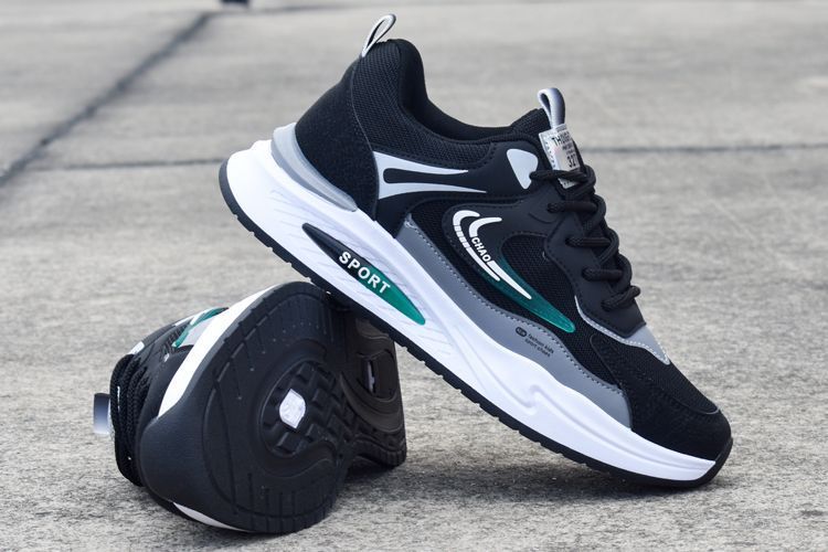 Chaussures de course décontractées et respirantes en maille pour hommes, nouvelle collection printemps-été 2024_voghion.com