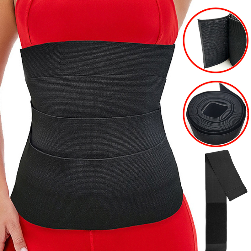 Midjebandasje Dame Wrap Trimmer B Midjetrener Shapewear Magekontroll Slanking Fettforbrenning For Postpartum S urning_voghion.com