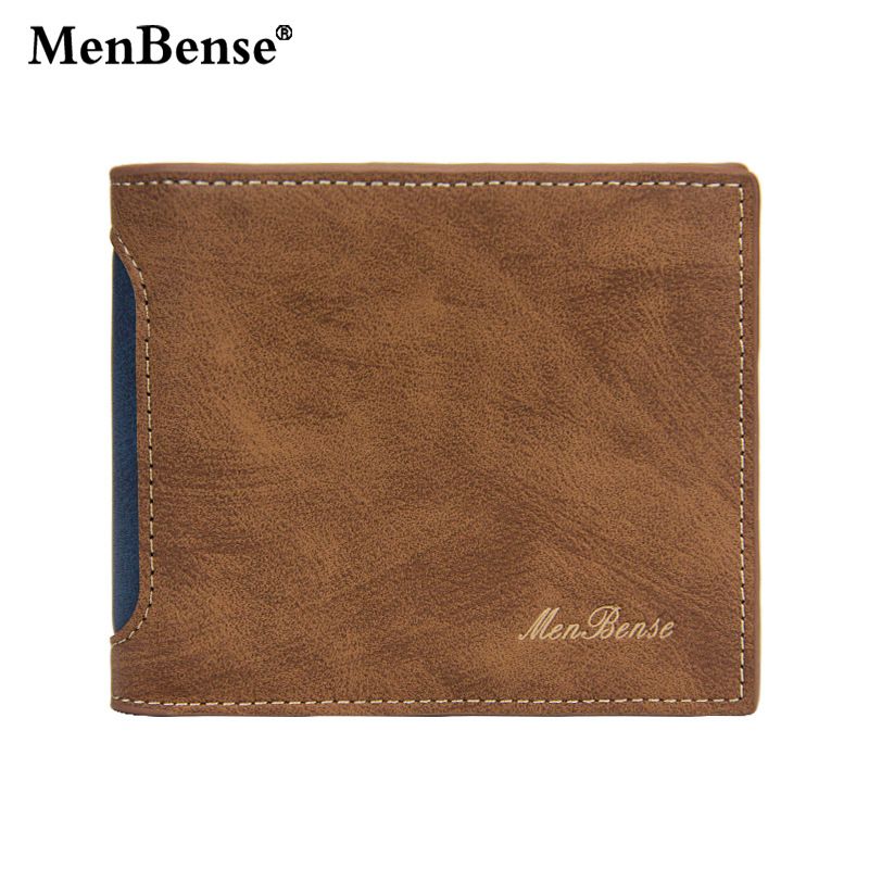 Portofel bărbătesc scurt, la modă, casual, cu mai multe carduri, pliabil, cu trei ori, pentru bărbați, clip de bani, cu temperament natural, portofel pentru carduri_voghion.com