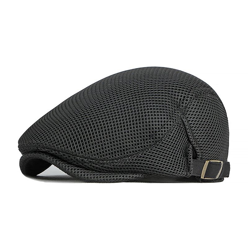 Fashion Fashion Fine Stripe Lattice Berets Hat Women Men Spring Summer Plaid Visors Red Green Blue Duckbill Herringbone Flat Cap_voghion.com