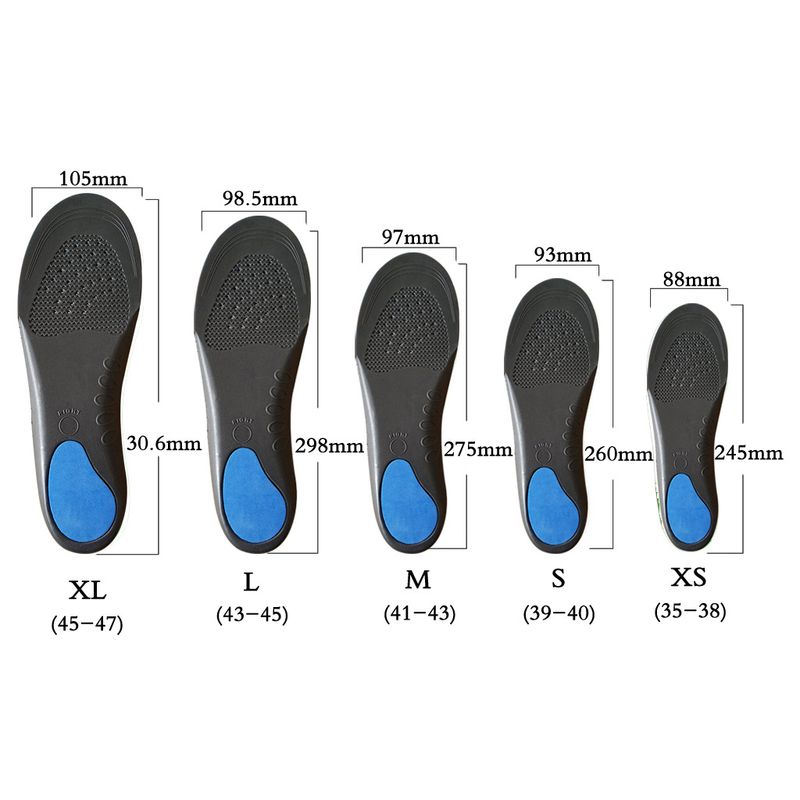 Nouvelles semelles de correction du pied plat, semelles de correction de la voûte plantaire, semelles pour hommes et femmes, semelles de correction des pieds évasés vers l'intérieur et vers l'extérieur_voghion.com