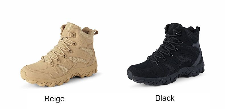 Verbesserte Taktik Kampftraining Stiefel Männer Outdoor Camping Anti-Verschleiß Rapid Response Wanderschuhe Angeln Jagd Turnschuhe Männer_voghion.com