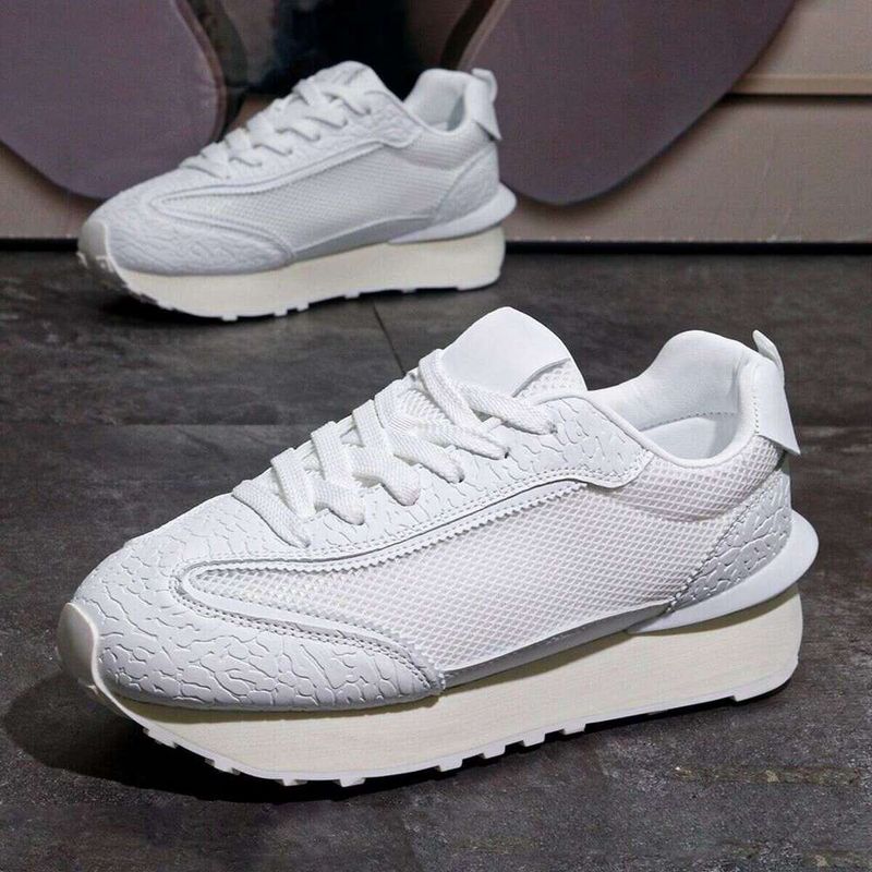 Scarpe da ginnastica casual traspiranti alla moda primavera 2025 di Agan da uomo, scarpe da papà versatili alla moda._voghion.com