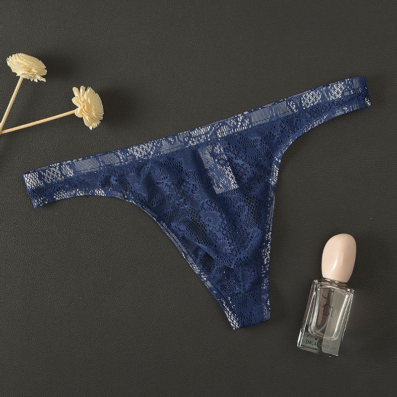 Herrenunterwäsche Spitze Transparent T Zurück Dünne Sexy Unterwäsche Sexy Versuchung T Hosen_voghion.com