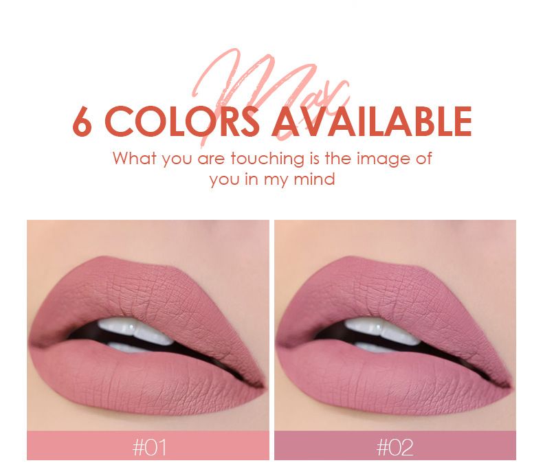 Matte Lipstick Set - 6 Velvet Bullet Lipsticks Gift Box, Long-Lasting & Highly Pigmented, Cruelty-Free & Vegan, Trendy Shades For All Skin Tones_voghion.com
