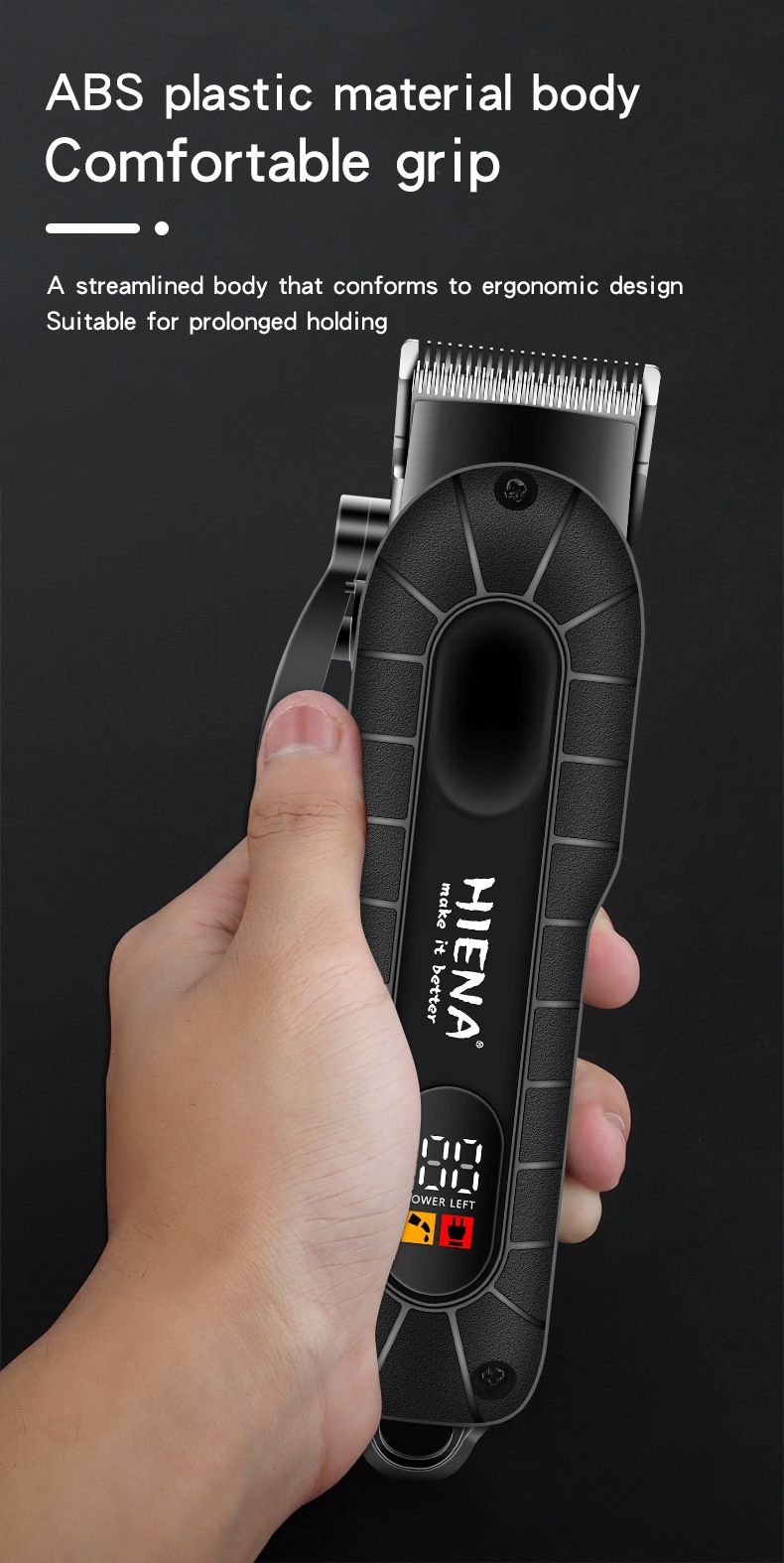 Cortapelos afeitado eléctrico profesional cabeza grasa peluquería tallado cortapelos eléctricos cabeza calva afeitado cortapelos peluquero dedicado_voghion.com