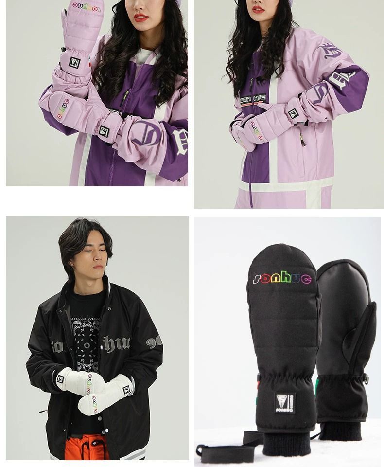 Ski For Women, Warmth, Hand Tightness, Wear-resistant, Anti Slip, Windproof, Waterproof Touch Screen, Winter Cycling_voghion.com