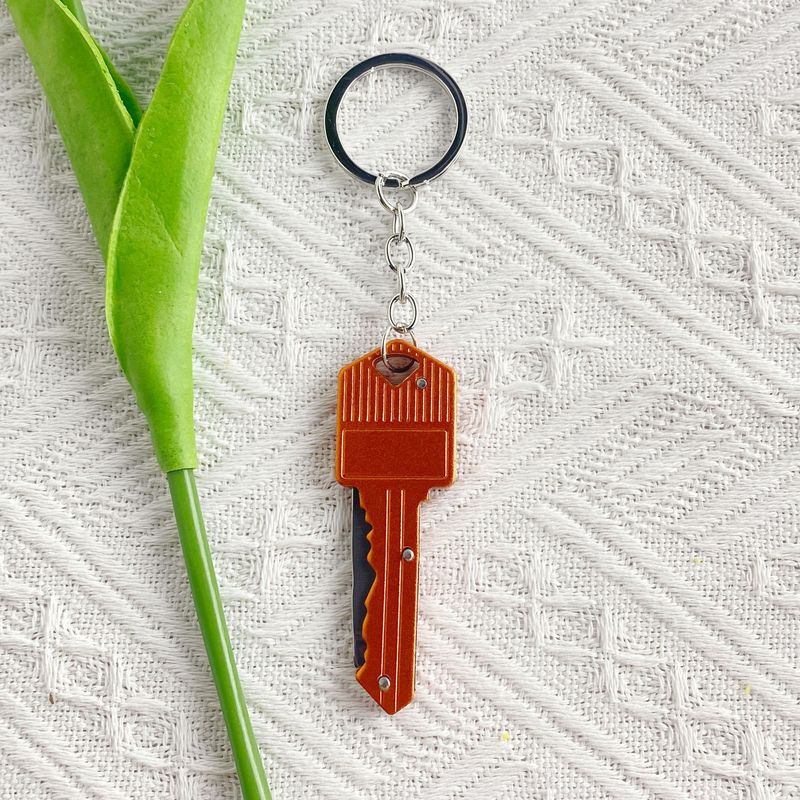 Mini Multi-Tool Keychain Knife - Compact Folding Utility Blade For Outdoor, Survival & Daily Use (10 Colors, Durable Metal, Portable Safety Tool)_voghion.com