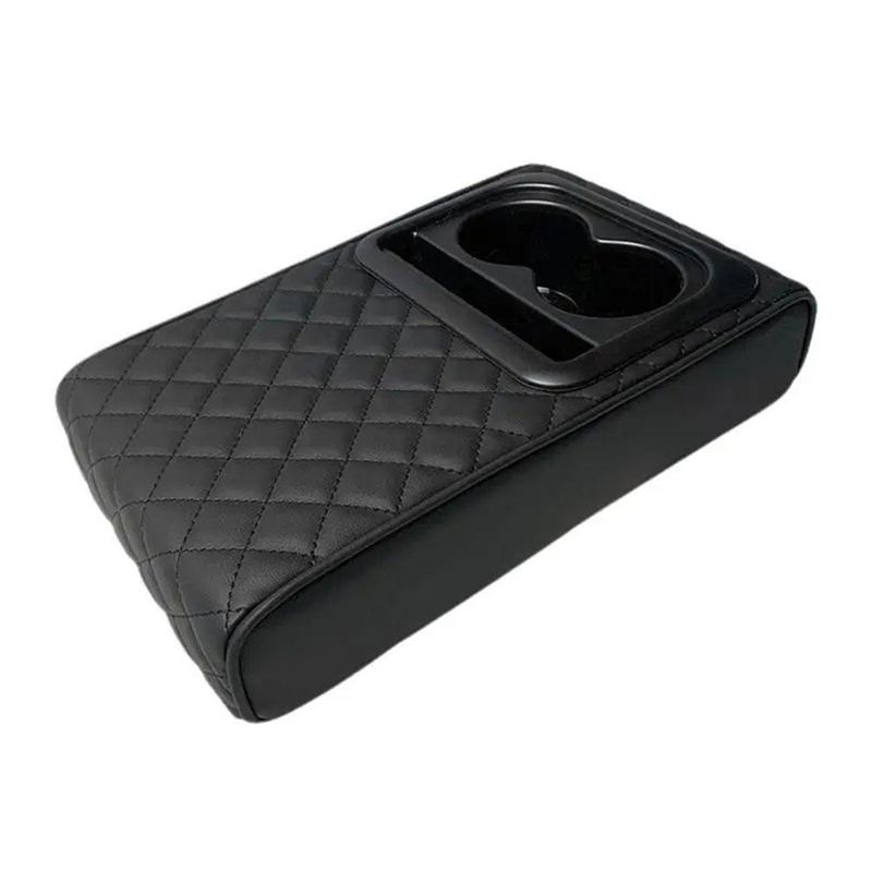 Suporte de copos multifuncional com aumento de altura para apoio de braço de carro, capa protetora universal para todas as estações_voghion.com