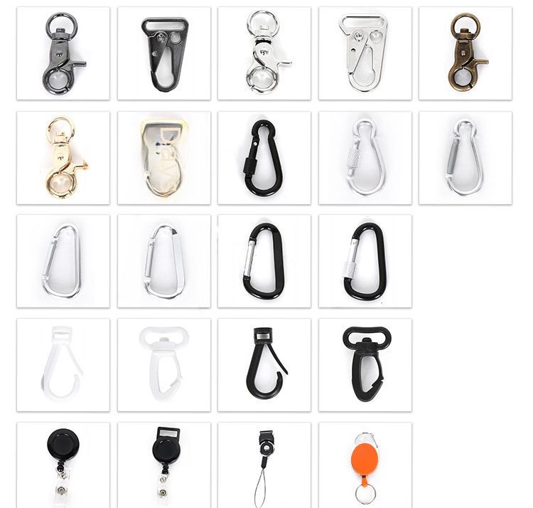 Cross-border 10mm Hollow Lanyard Rotating J-shaped Hook Clip Badge Mobile Phone Sling Camera Trendy Neck Lanyard_voghion.com