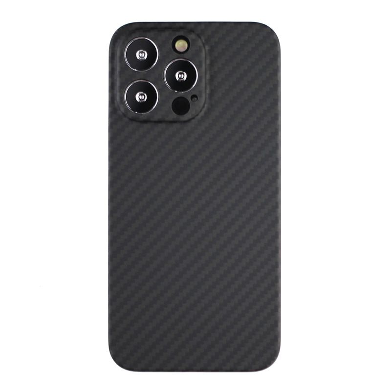 Suitable For Iphone 15 Promax Phone IPhone 13 Aramid Carbon Kevlar Fiber Lightweight Protective Case_voghion.com
