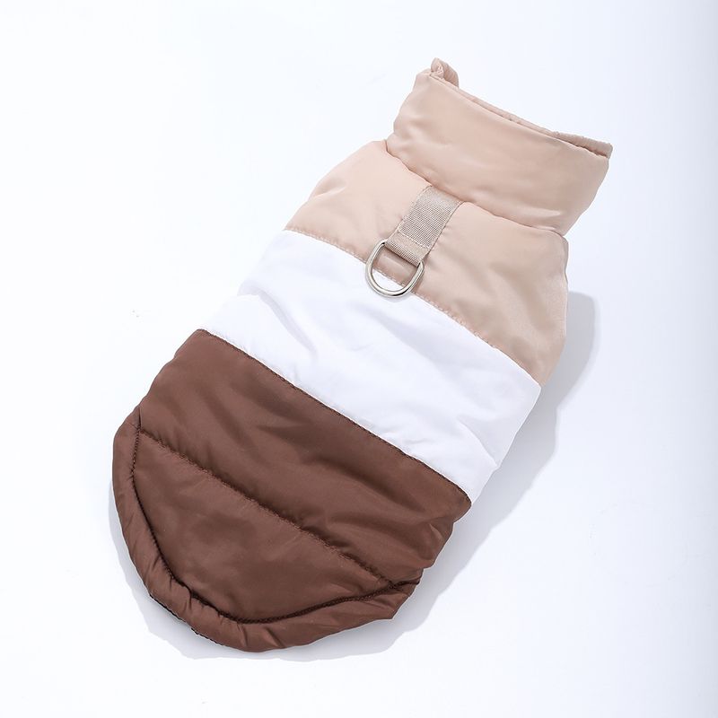 Vêtements en coton pour chien, combinaison de ski chaude et coupe-vent, manteau d'automne et d'hiver pour Golden Retriever et Husky_voghion.com