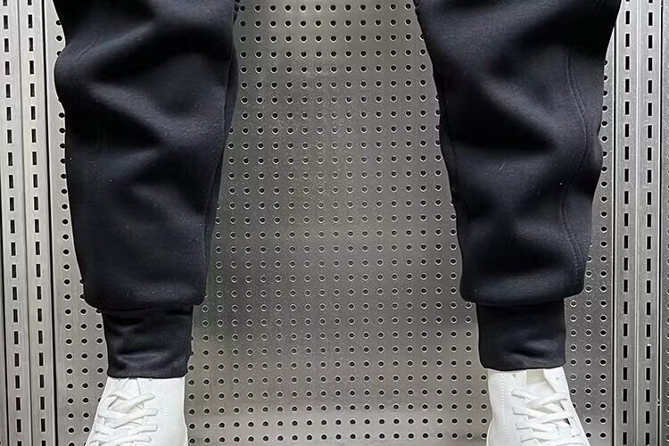 Color-Block Casual Cargo For Teenagers Students, Spring, Summer, And Autumn Men's Versatile Joggers, Cuffed Pants,_voghion.com