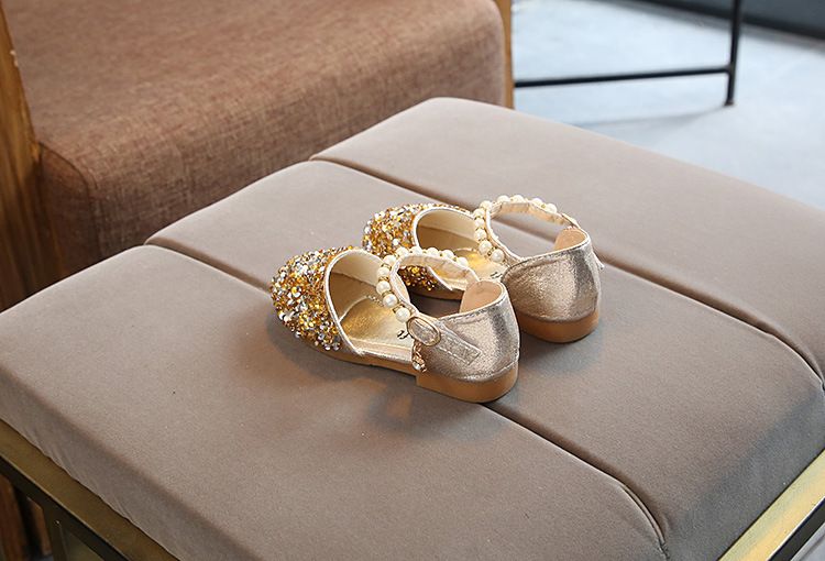 Mutter & Kinder 2025 Frühling Sommer Schuhe Für Mädchen Baby Prinzessin Schuhe kinder Casual Schuhe Pailletten Schuhe Perle Tanz Schuhe_voghion.com