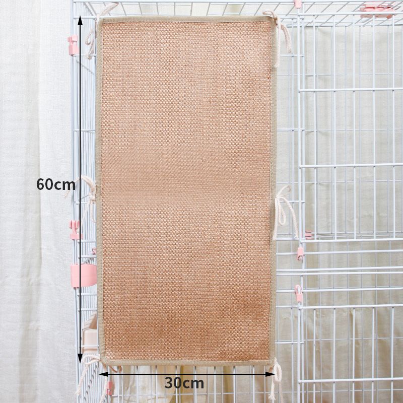 Schlafmatte Sisal Langlebiges Produkt Käfig Rutschfestes Brett Kratzpad Katze_voghion.com