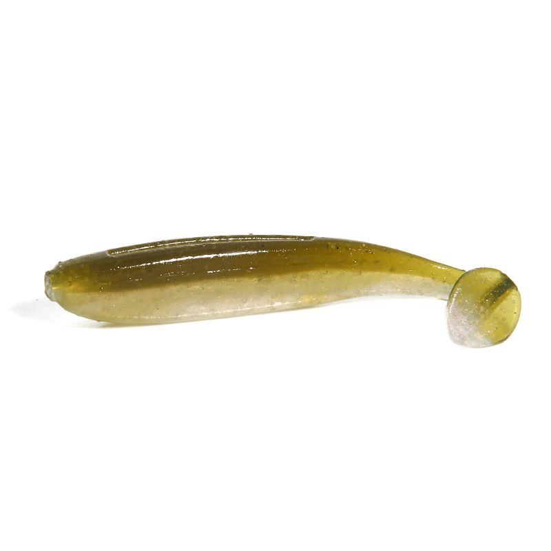 Ēsma 12 krāsas Krāsaina divkrāsu T-astes mīkstā ēsma 1,8 g/6,5 cm ēsmas imitācija Zivju ēsma 10 gabali maisiņā_voghion.com