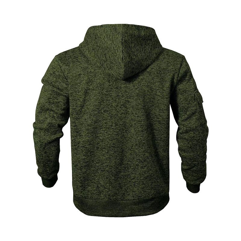 Completo da uomo con felpa con cappuccio e pantaloni jogger foderati in pile – Leggero e comodo (taglie dalla S alla XXXL)_voghion.com