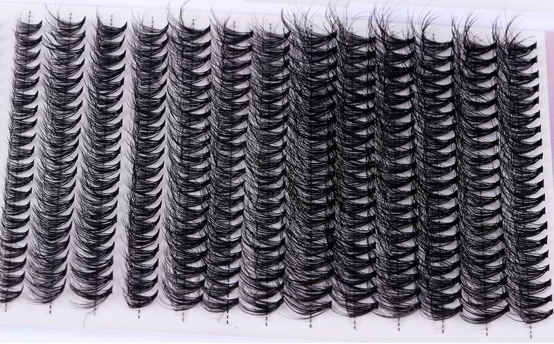 Messy, Dense & Fluffy DIY Eyelashes - Segmented Single - Cluster, For Eyelash Extension_voghion.com
