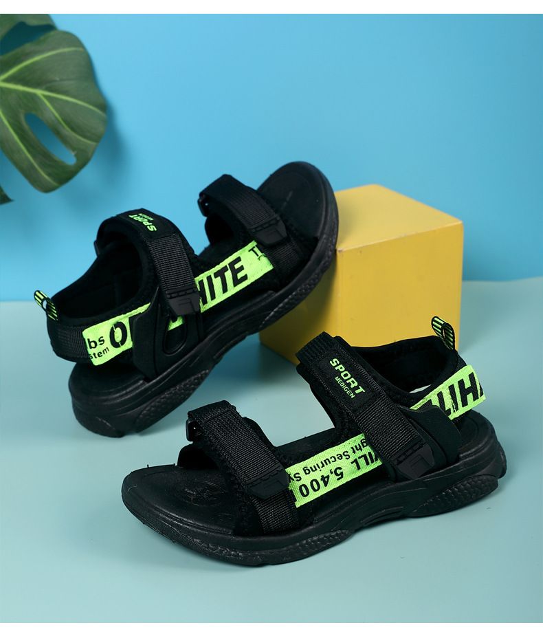 Boys' Sandals, Big Kids New Summer Soft Sole Beach Lightweight, Casual, Anti slip, Open Toe_voghion.com