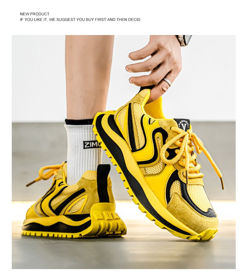 Scarpe da ginnastica casual versatili traspiranti in mesh estive 2025 da uomo, con suola morbida, leggere, da corsa, per papà_voghion.com