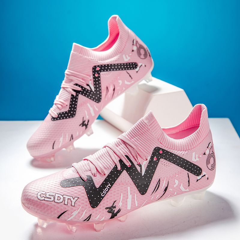 Shoe Size New Long Short Spike Youth And Adult Soccer Shoes 35-45_voghion.com