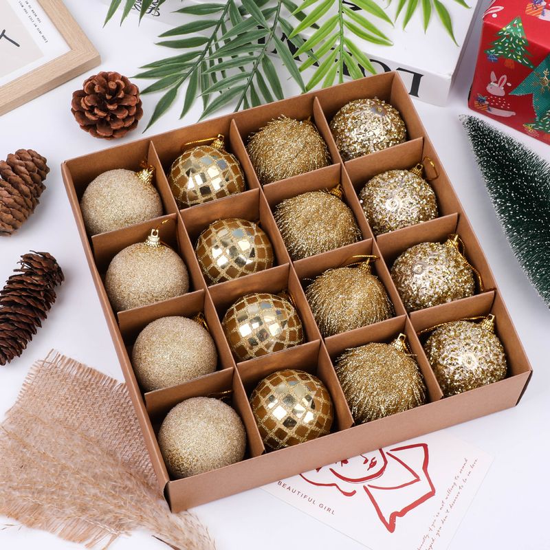 Lillian Cross-Border Creative Tree DIY Decoration Colorful Sequin Christmas Handmade Gift Box Ball_voghion.com