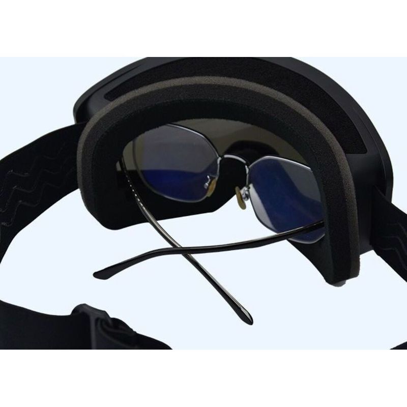 Outdoor Sports Double Layer Anti-fog Ski Equipment Glasses Windproof Riding Climbing Goggles_voghion.com